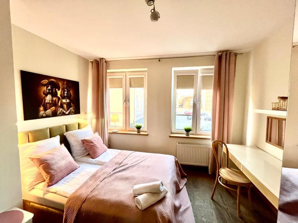 Апартаменты Apartament Kameralny Nad Motlawa Гданьск Экстерьер фото